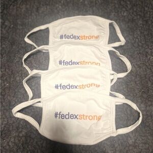 FedEx Strong Branded Face Masks Set (One Size)